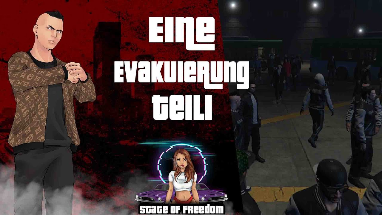 Eine Evakuierung Teil1 👑 State of Freedom #1 👑 freasy 👑 GTA Roleplay