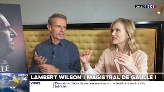 Lambert Wilson : Magistral De Gaulle !