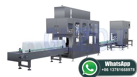 25L automatic filling machine equipment#5-30kg drum jerry can edible oil filling machine