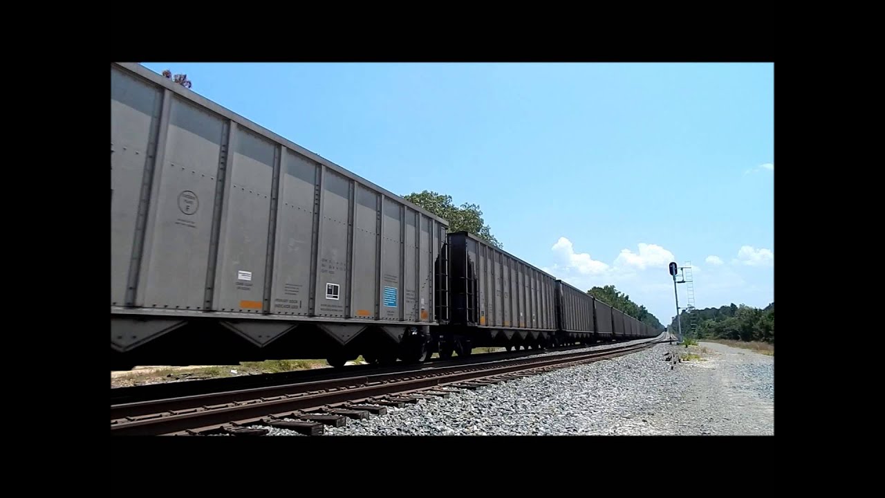 BNSF 8754 (CTUKC 23) KCS Shreveport Subdivision. 107 MPH Detector ...