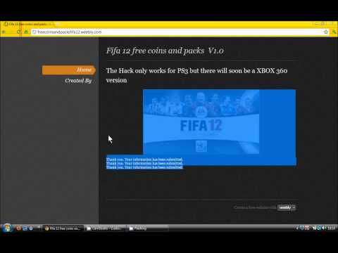 FIFA 12 Coin Hack/Glitch Tutorial NO DOWNLOAD!