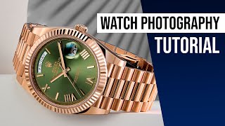 Watch Photography Pro Tutorial | Rolex Timepieces | Luxurious Advertising Watch Images screenshot 1