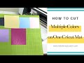 How to Cut Multiple Colors on One Cricut Mat [For Desktop Users]