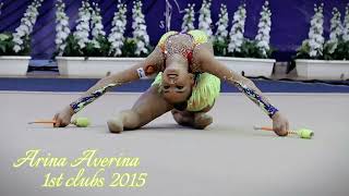 Arina Averina - 1st clubs music 2015