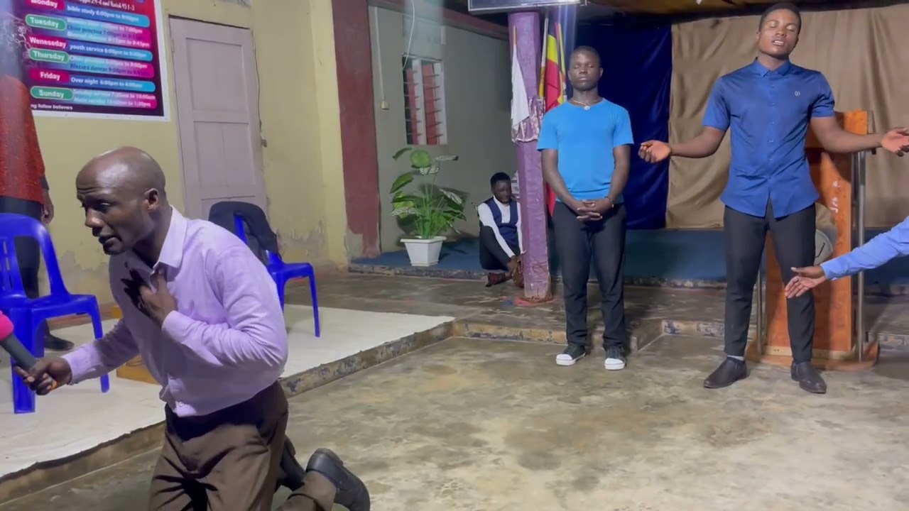 Worship time at blessed grounds