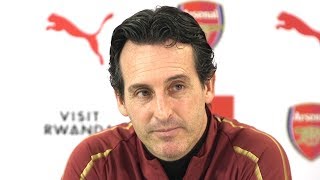 Unai Emery Pre-Match Press Conference - Arsenal v Tottenham - Carabao Cup Quarter-Final