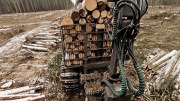 Forwarding Some Spruce Logs  With JD 1010G 4K