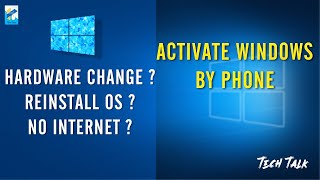 How to activate Windows 7/8/10 | activate Windows by Phone | How to Activate Windows 10 in 2021