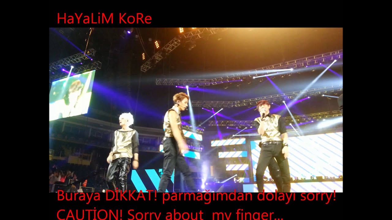 BEAST-fancam from Music Bank in Istanbul