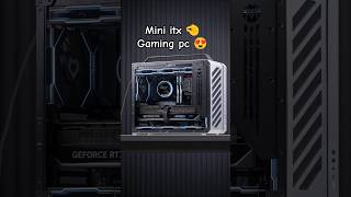 Powerful 🤏 Mini itx Gaming pc Build RTX 5080 AORUS + AMD  9850X3D ⚡ #pcbuild #gamingpc #rtx5080