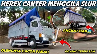 PESONA MINIATUR TRUK CANTER HEREX STYLE‼️|| TEST OLENG PER BARU SAMPAI GASRUKK