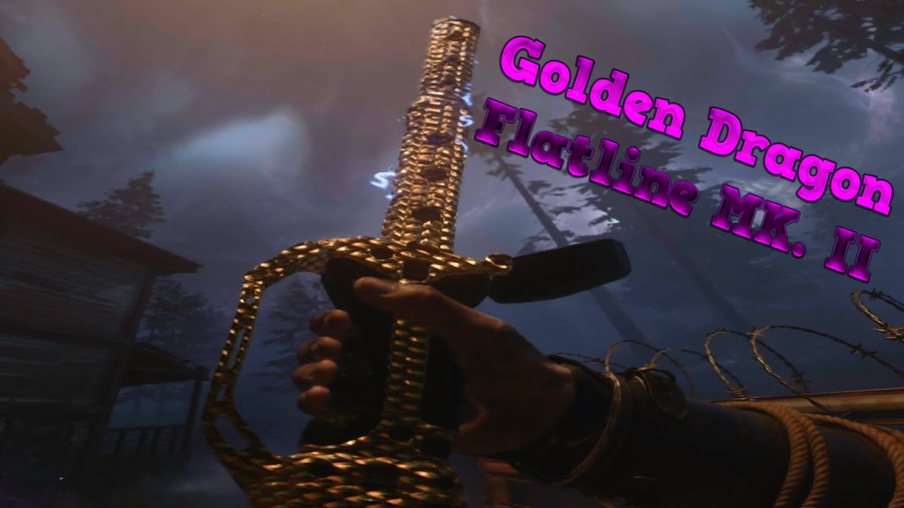Golden Dragon Flatline MK. II Black ops 7 Zombies - YouTube