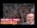 American REACTS to RUGBY | 1991 England vs. France