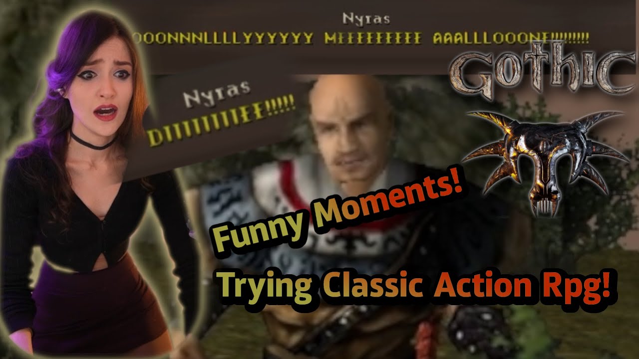 Funny Moments with a Classic Fantasy Action RPG - Gothic (2001) 