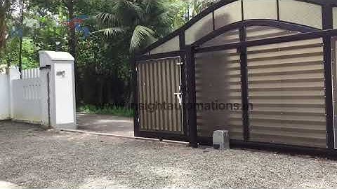 AUTOMATIC SLIDING GATE IN KERALA #insightautomations7025920001, 7025920004