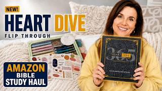Amazon Bible Study Haul Honest Heart Dive Review Journaling Bible Flip Thru