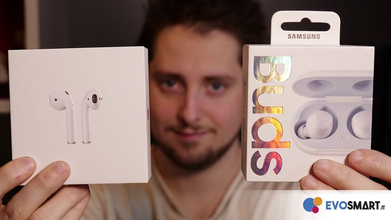 APPLE AIRPODS 2 VS GALAXY BUDS Quale Scegliere? - YouTube