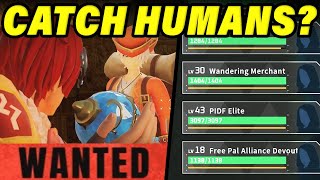 WHAT HAPPENS WHEN YOU CATCH A HUMAN IN PALWORLD