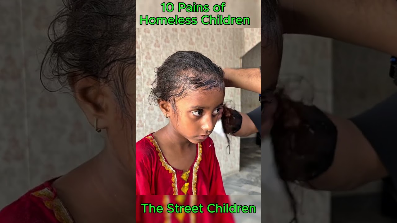 Abandoned Children, Street Children, Haircuts for Homeless Children