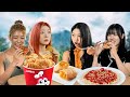Kpop Idols Try Jollibee! (ft. CRAXY)