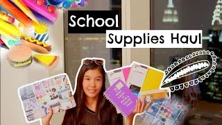 Back To School Supplies Haul + GIVEAWAY 2015