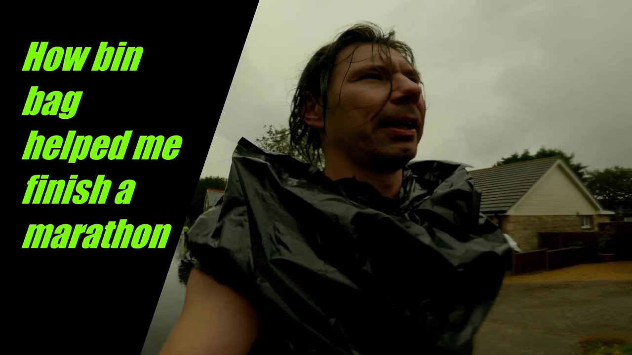 64th ISLE OF WIGHT MARATHON & VIRTUAL LONDON MARATHON with GoPro 9 during Storm Alex on 4th october.