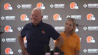 Jimmy and Dee Haslam Press Conference | July 29th, 2025