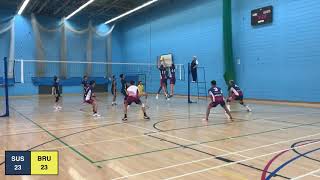 Sussex vs Brunel Mens Volleyball 2022