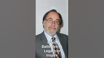 David Baltimore 🇺🇸 Nobel Prize-Winning Biologist & Virologist