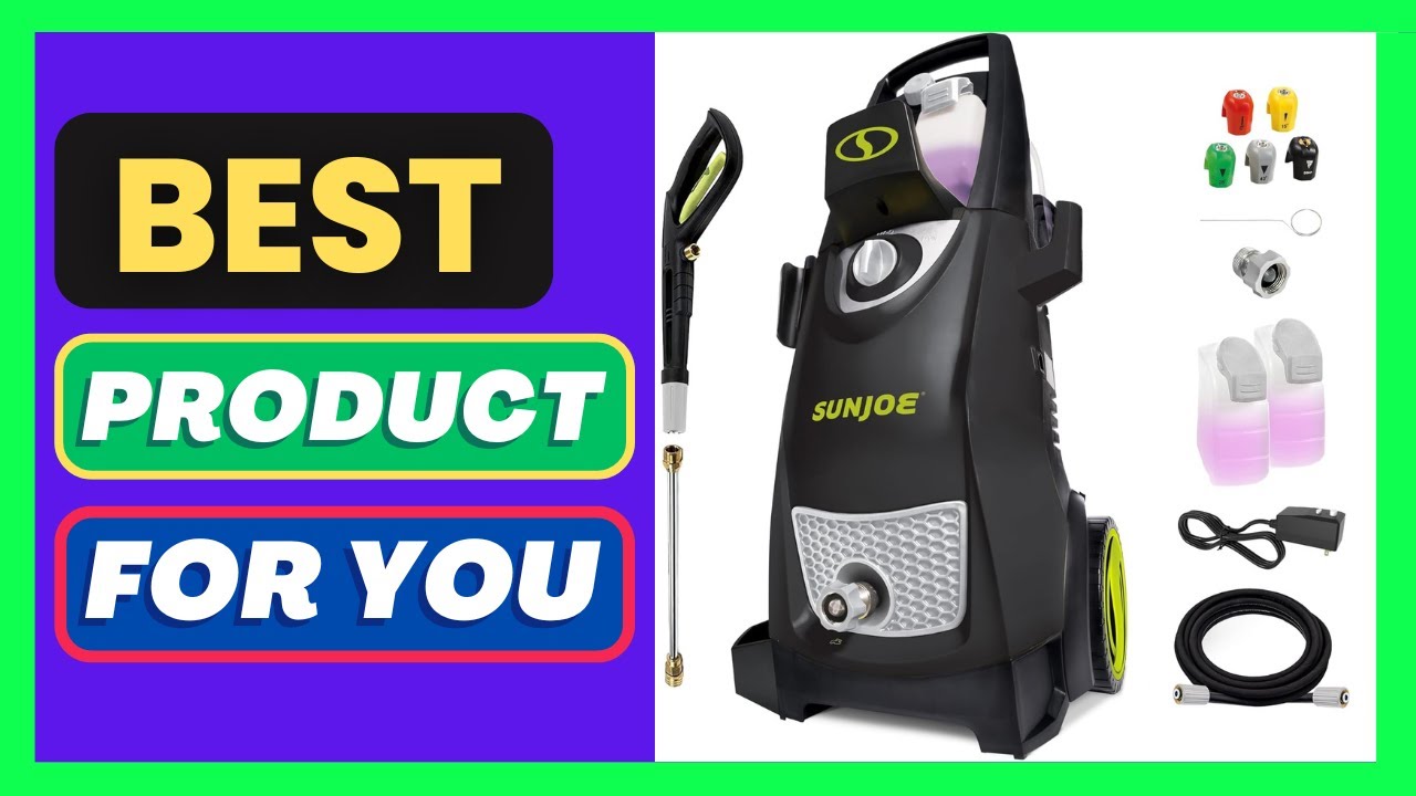 Sun Joe Electric Pressure Power Washer, Heavy-Duty 2500 Max