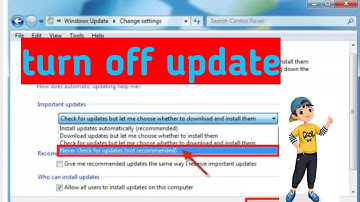 How to turn off Disable windows 7 system update/How to stop Windows 7 automatic update 2020