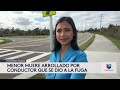 "Encontraré justicia para él", asegura madre del menor atropellado en Pasco antes de Navidad