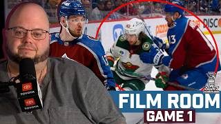 Val Nichushkin Was The Difference in Colorado's INSANE 9-6 Game 1 Win vs Wild | Avs Film Room screenshot 1