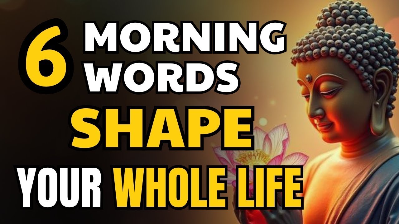 6 powerful Things You Must Tell Yourself Every Morning | Buddhist ...