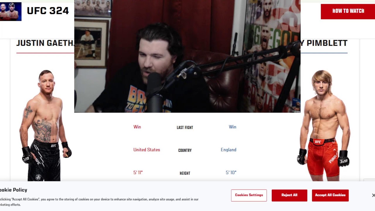 MMA Late Night! UFC 324 preview! Lets talk fighting. UFC/MMA chat