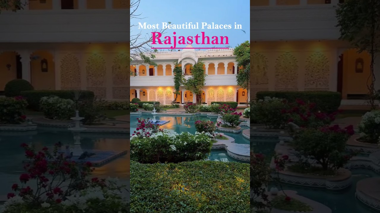 Most Beautiful Palaces in Rajasthan 🦚🕊️✨