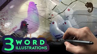 3-Word Illustration Challenge