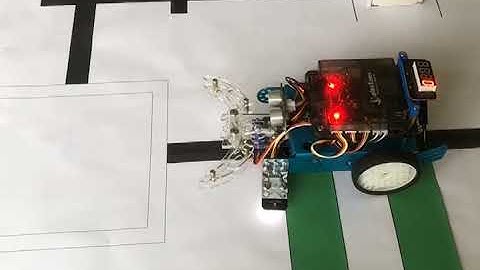 Đếm số vạch cùng robot STEM xBot và cảm biến màu sắc