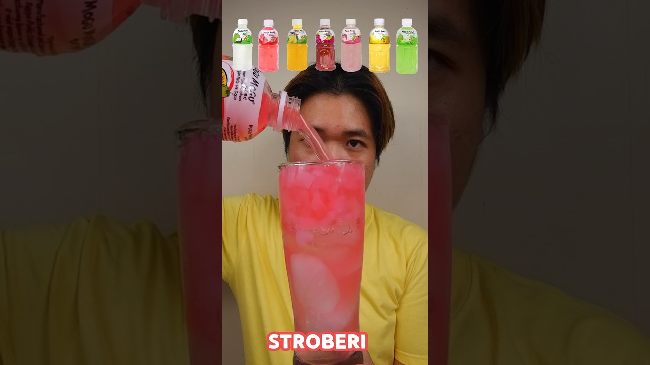 MINUM BERBAGAI MACAM RASA MOGU MOGU #asmr #shorts #youtubeshorts #mogumogu #minuman