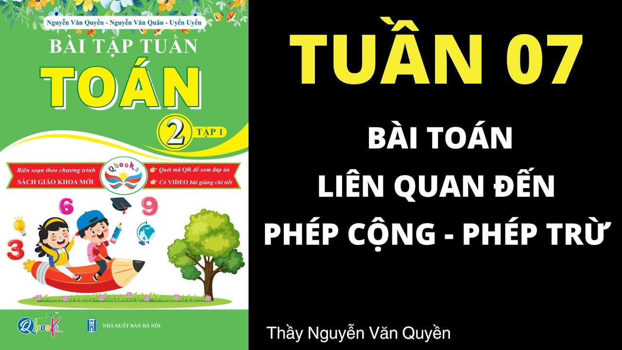 Toán Lớp 2 Cánh Diều | Tuần 7 Bài toán liên quan đến... - youtube