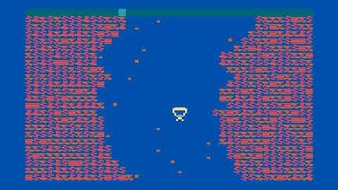 Deep Canyon - Atari game for NOMAM BASIC 10Liners Contest 2018