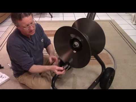 How to Assemble the Eley 2 Wheel Garden Hose Reel Cart 