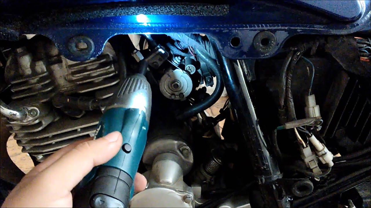 RETIRADA DO TANQUE DA FAZER 250