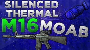 MW3: 2 Minute M16 Thermal Silenced MOAB!