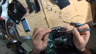 Spektrum DX8 gimbal spring repair