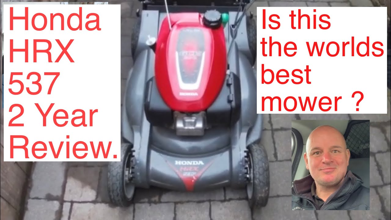 The Honda HRX 537  Two Year Review The worlds best mower  garden  business