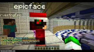 Spleefing on Survival server