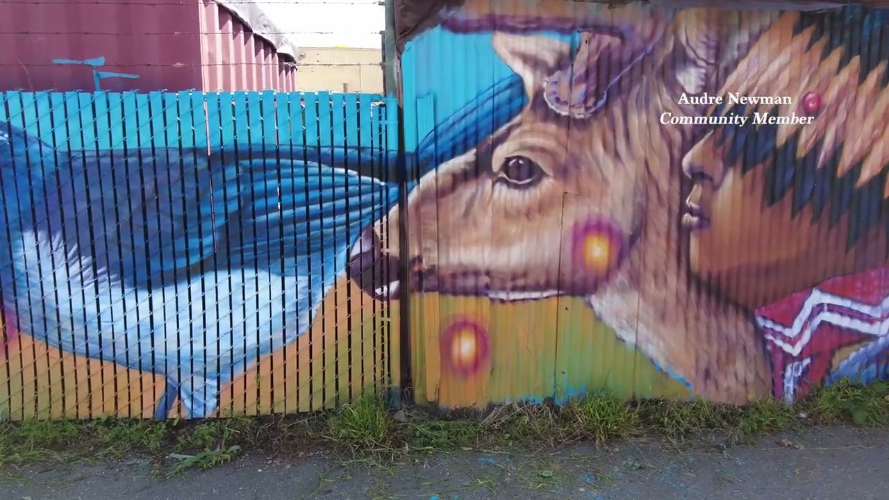 Berkeley Path Wanderers Association Jeronimus Alley Mural Unvailing