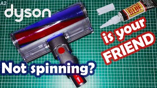 Dyson Soft Cleaner Head - not spinning - kind of repair screenshot 2