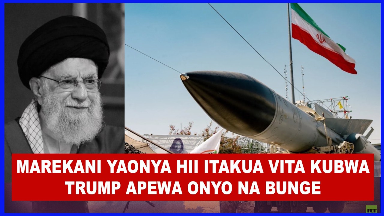 BREAKING: WABUNGE WA MAREKANI KUPIGA KURA YA KUSITISHA VITA VYA TRUMP NA ISRAEL